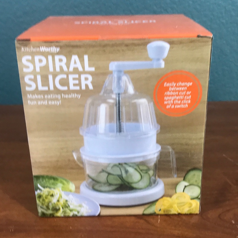 Kitchen worthy spiral slicer